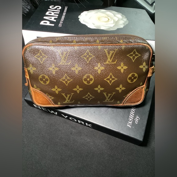 LOUIS VUITTON Monogram Marly Dragonne Clutch/ Wristlet - Picture 2 of 9